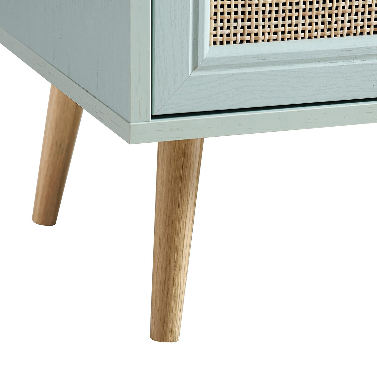 Frances Rattan 6 Drawer Dresser – Mint