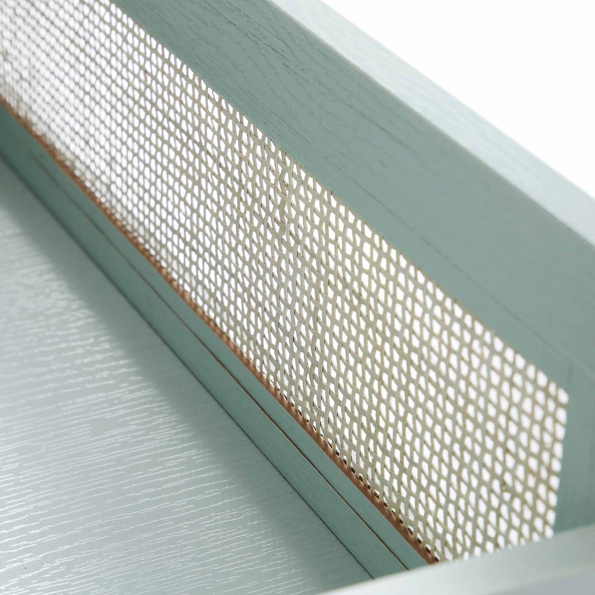Frances Rattan 6 Drawer Dresser – Mint