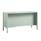 Frances Rattan 3-Drawer Desk – Mint