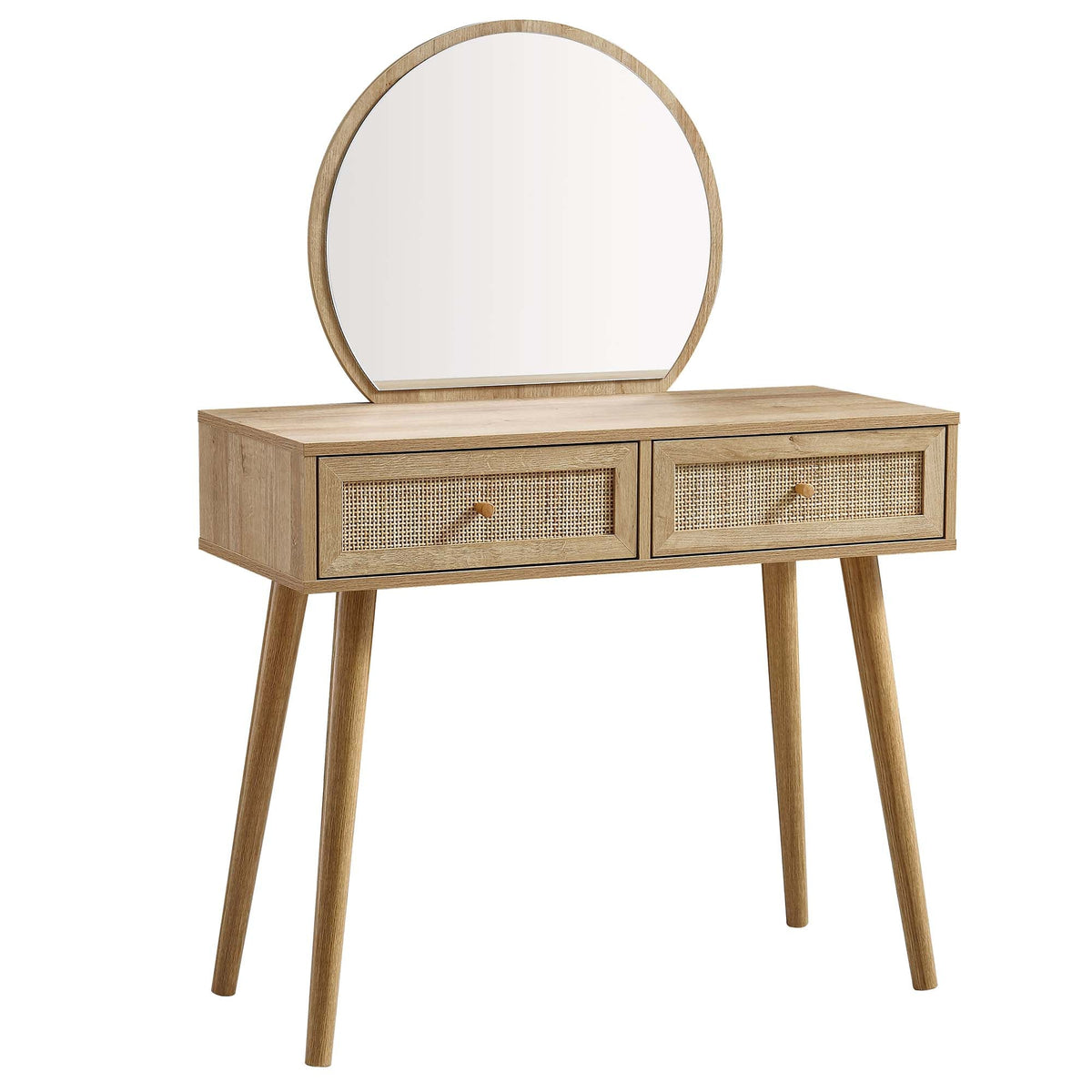 Frances Rattan Vanity Table