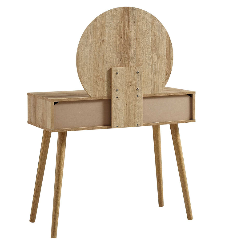 Frances Rattan Vanity Table