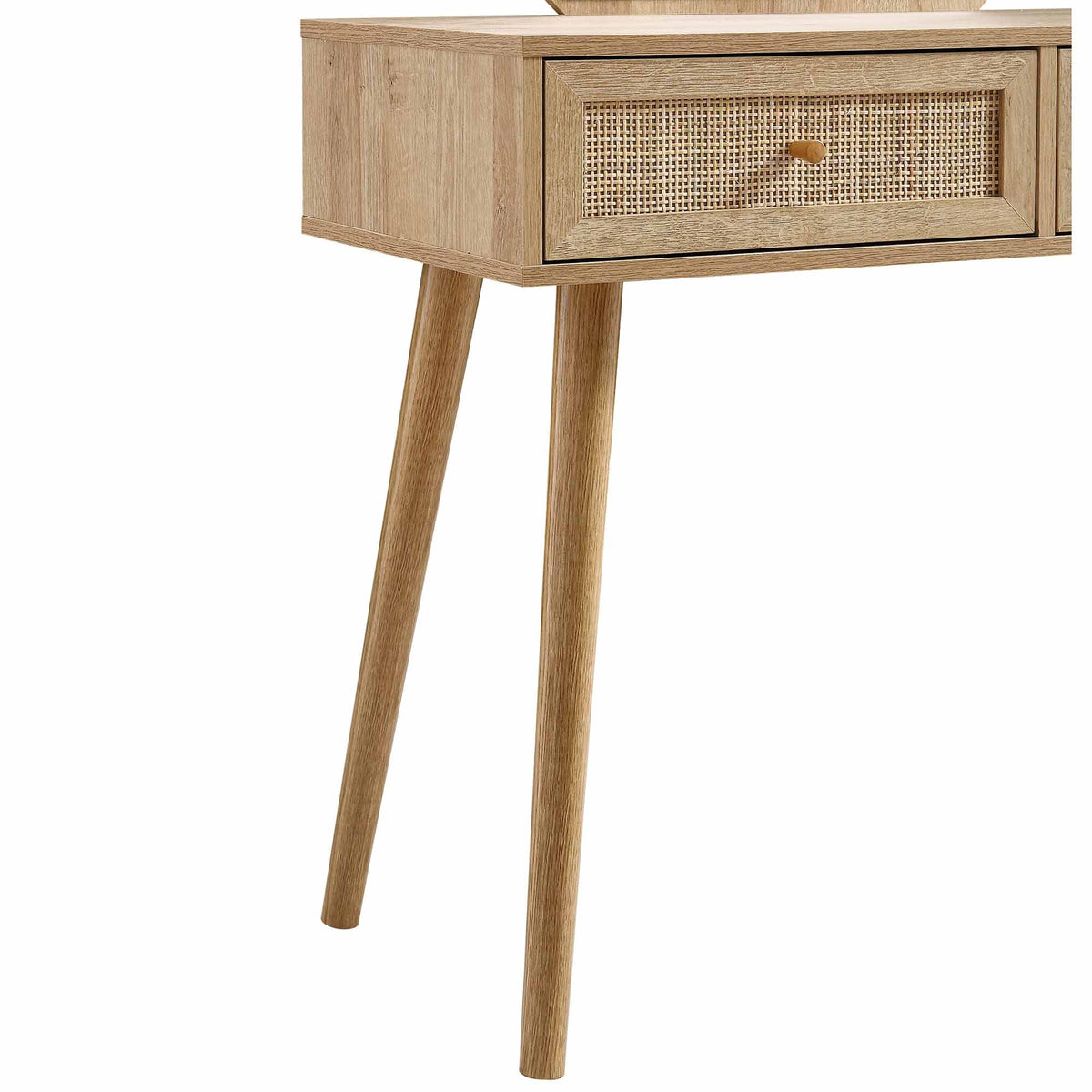 Frances Rattan Vanity Table