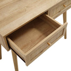 Frances Rattan Vanity Table