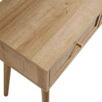 Frances Rattan Vanity Table
