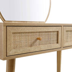 Frances Rattan Vanity Table