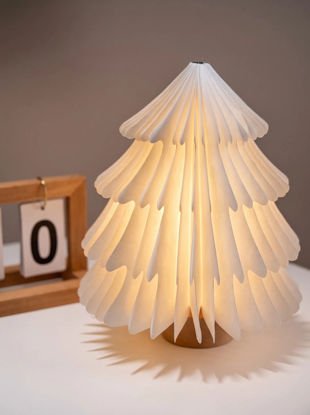 Foldable Paper Tree Lamp