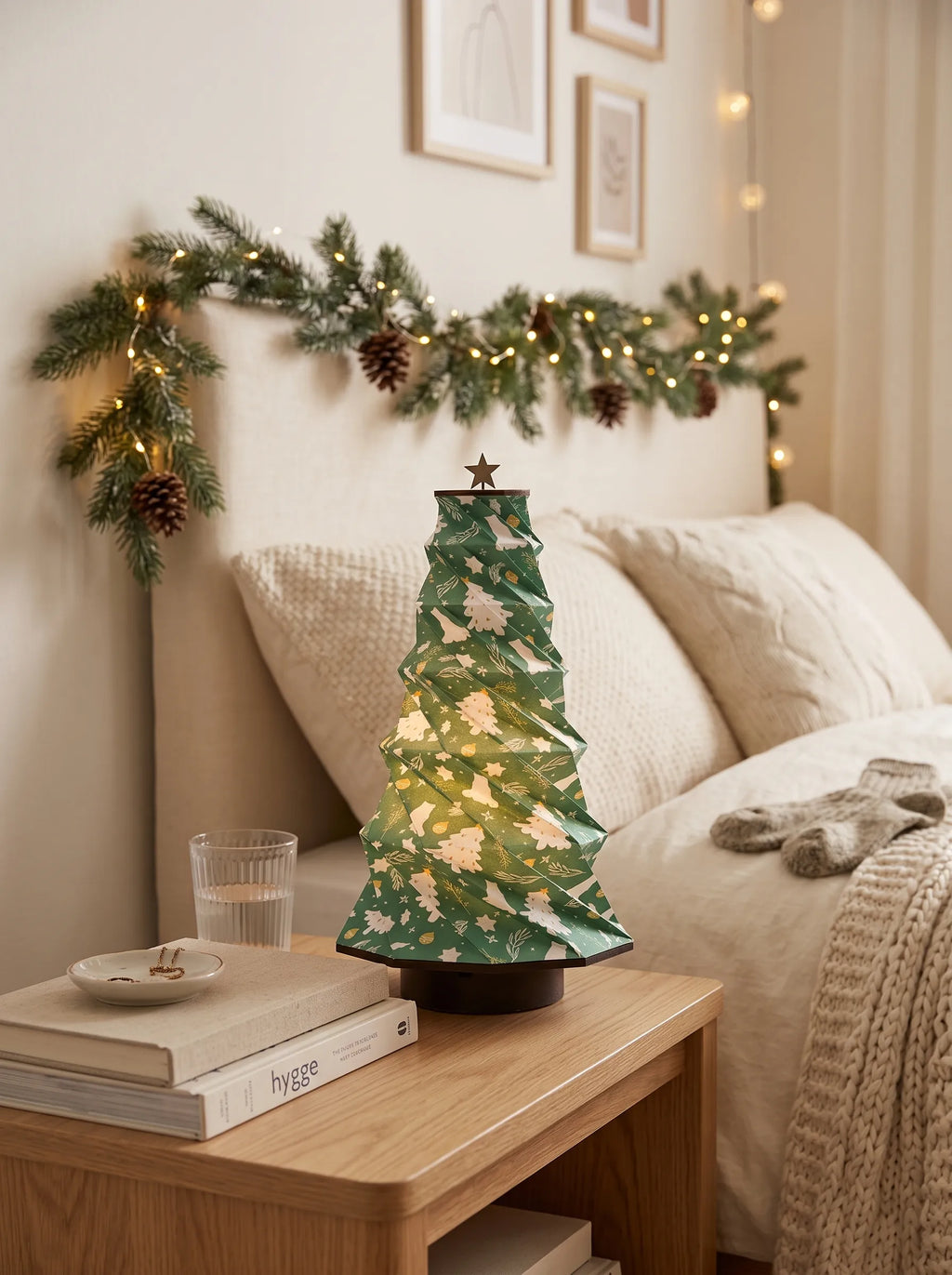 Foldable Paper Tree Lamp