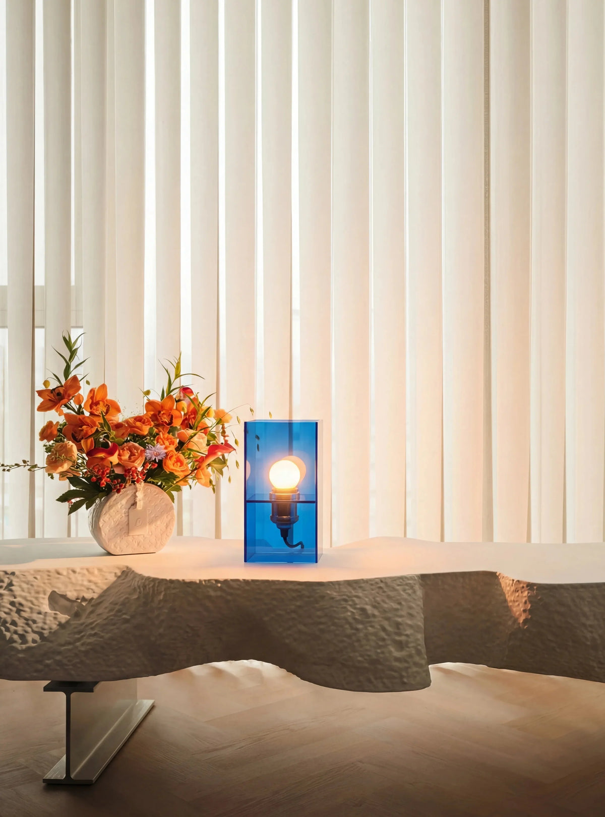 Horizon Hourglass Lamp
