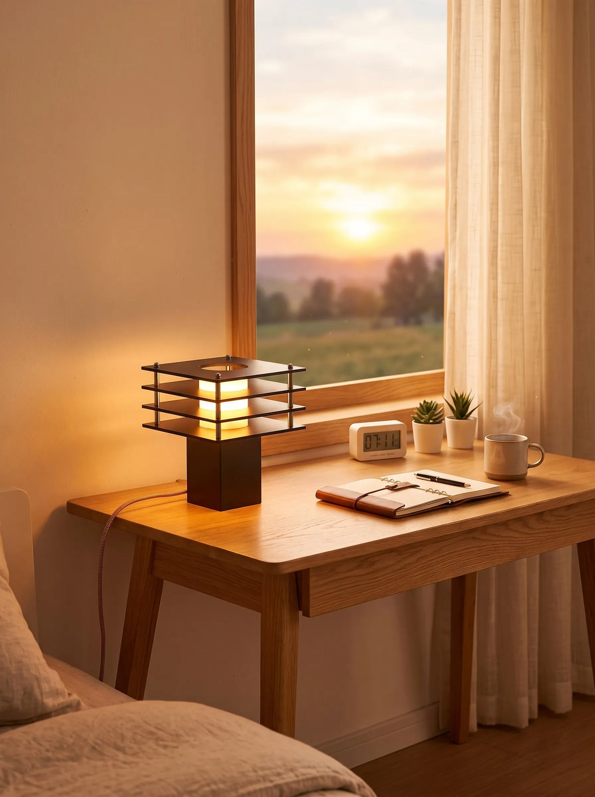 Layered Horizon Lamp
