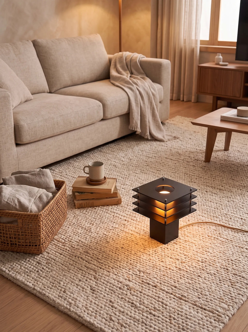 Layered Horizon Lamp