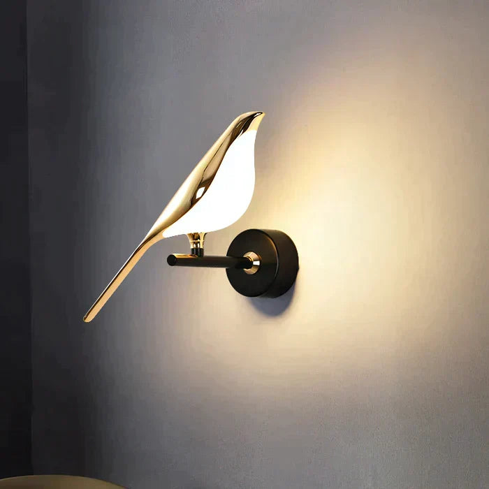 LED Bird Wall Light