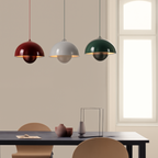 Scandinavian Semi-Circle Pendant Light