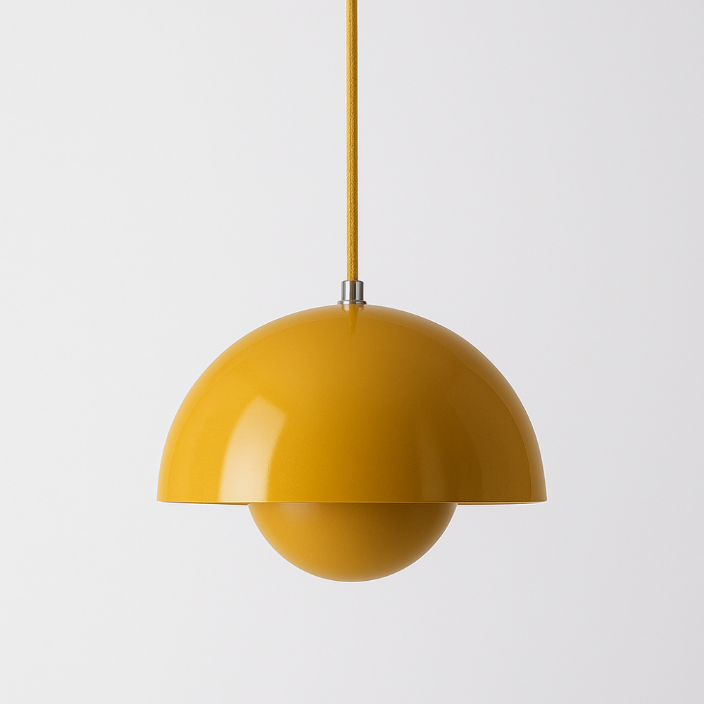 Scandinavian Semi-Circle Pendant Light