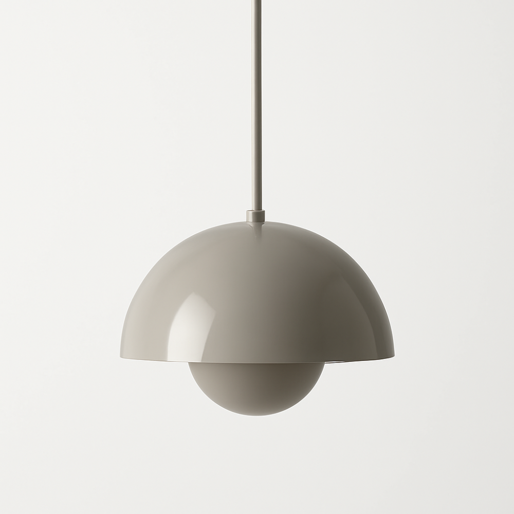Scandinavian Semi-Circle Pendant Light