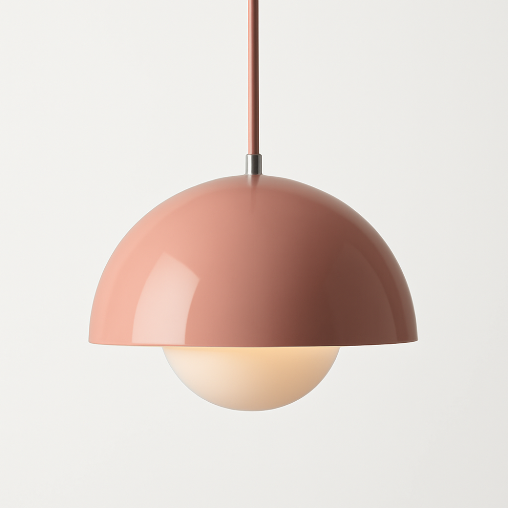 Scandinavian Semi-Circle Pendant Light