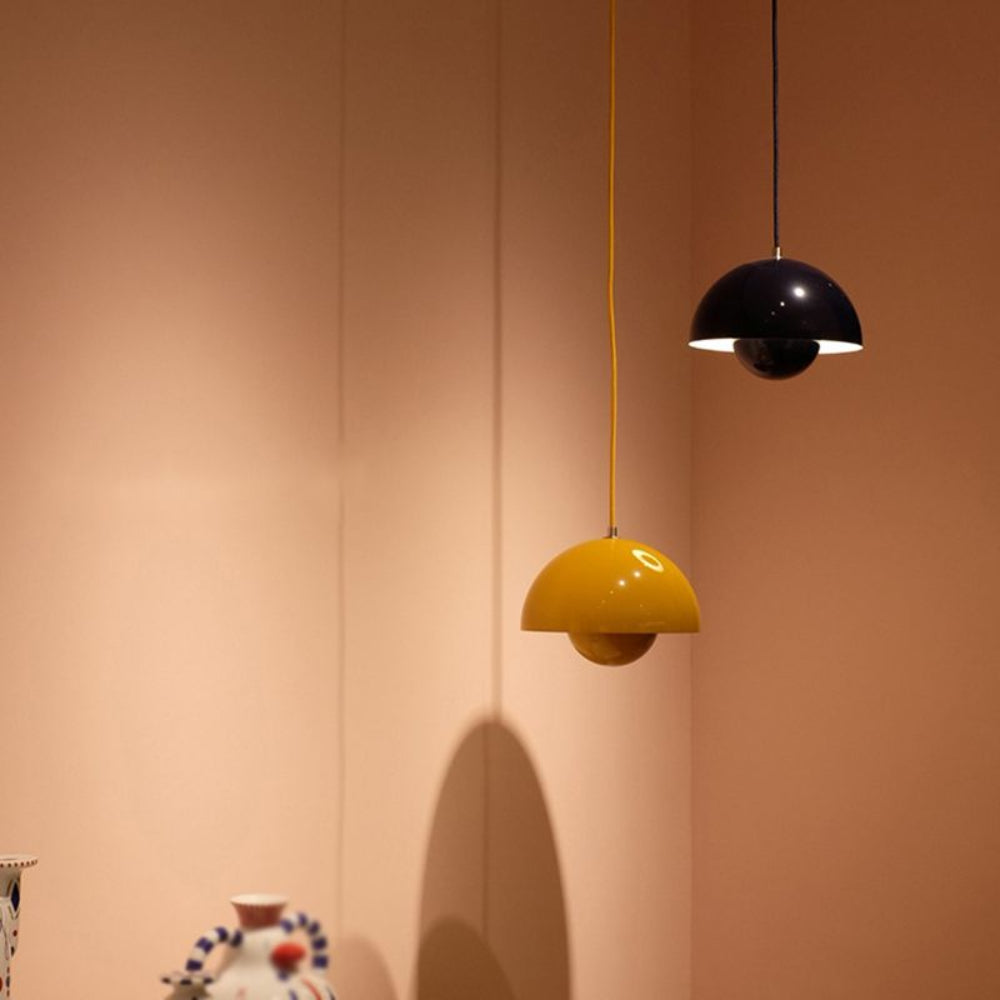 Scandinavian Semi-Circle Pendant Light