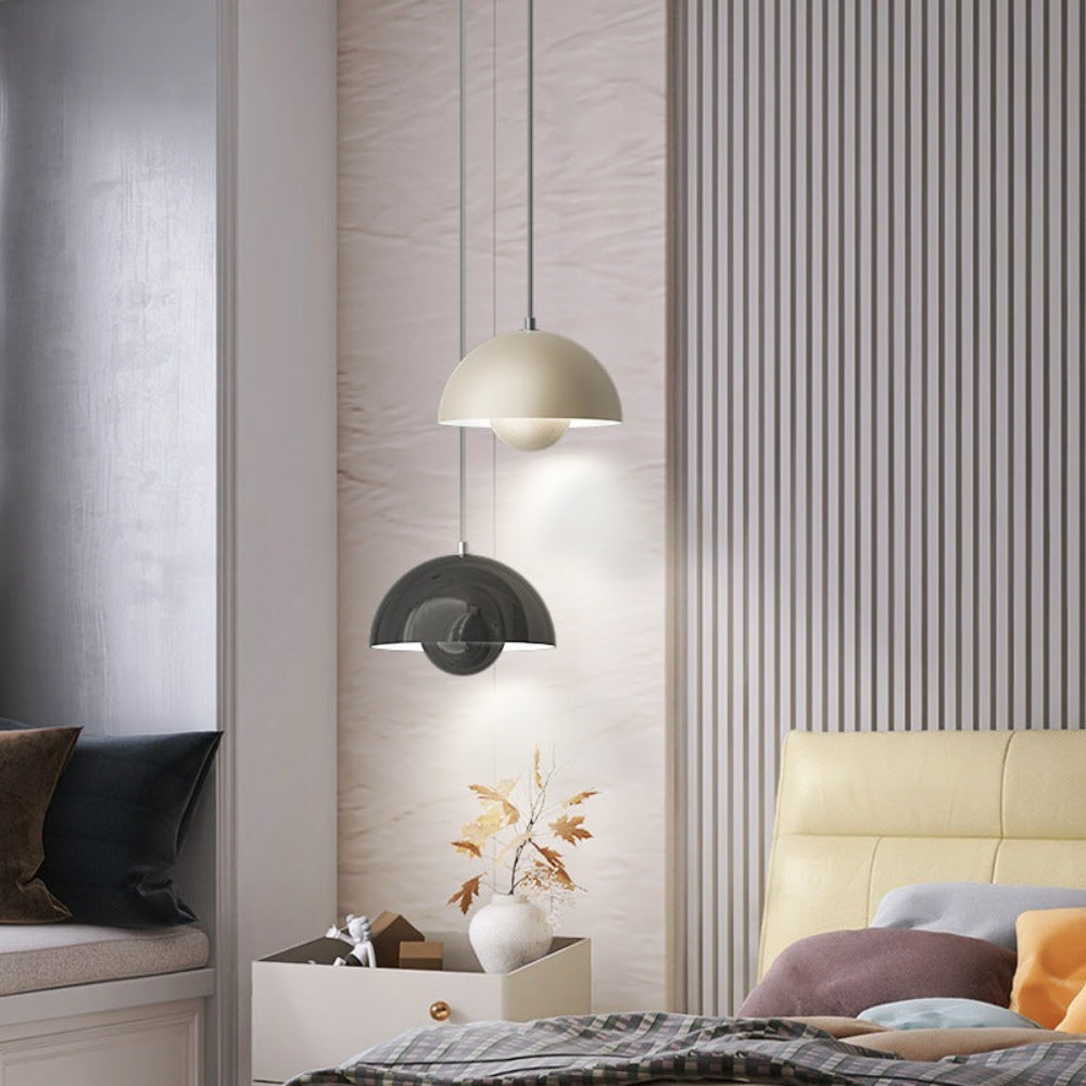 Scandinavian Semi-Circle Pendant Light