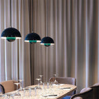 Scandinavian Semi-Circle Pendant Light
