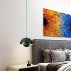Scandinavian Semi-Circle Pendant Light