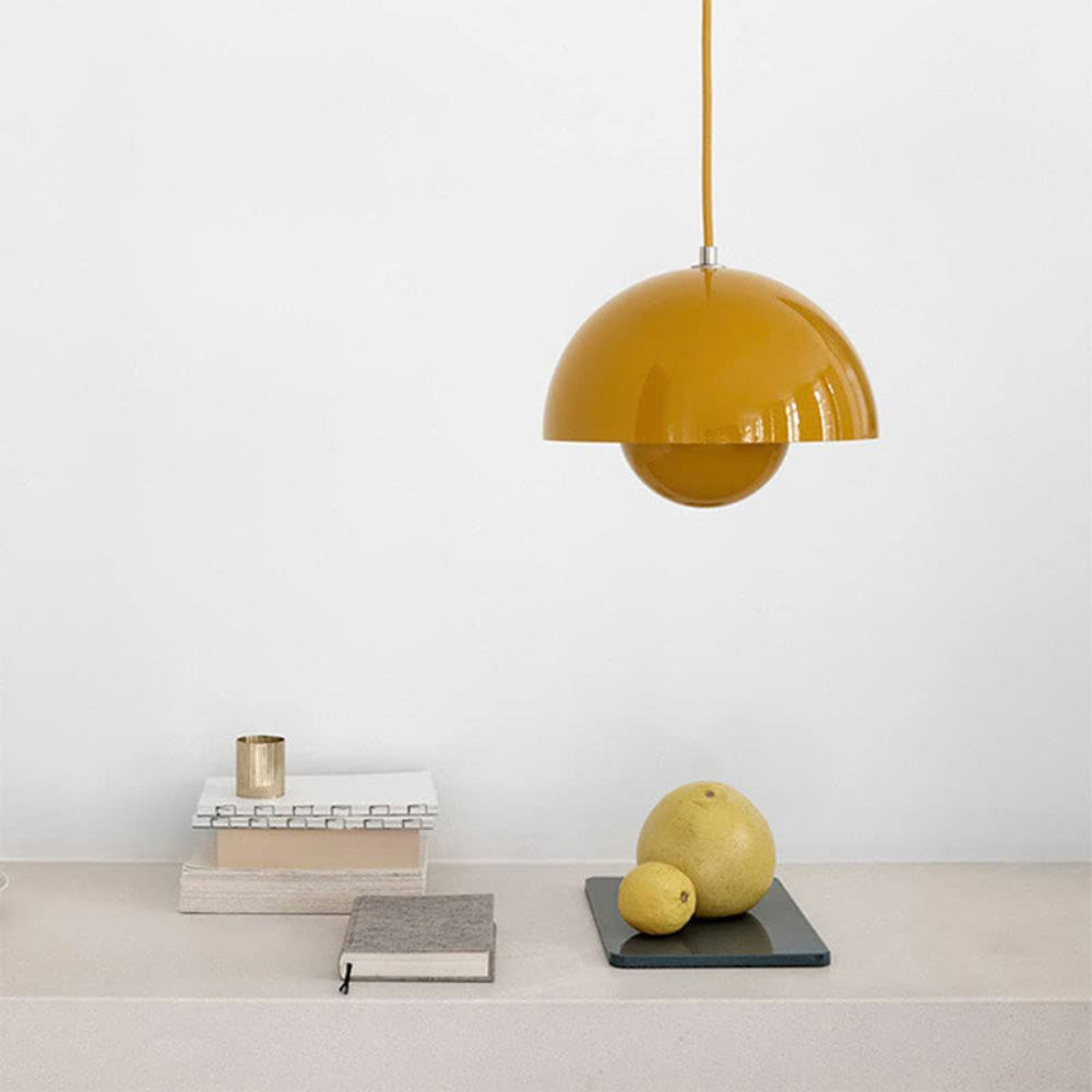 Scandinavian Semi-Circle Pendant Light