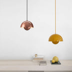 Scandinavian Semi-Circle Pendant Light