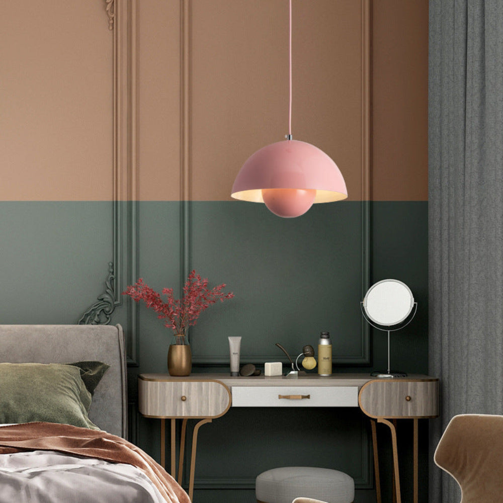 Scandinavian Semi-Circle Pendant Light