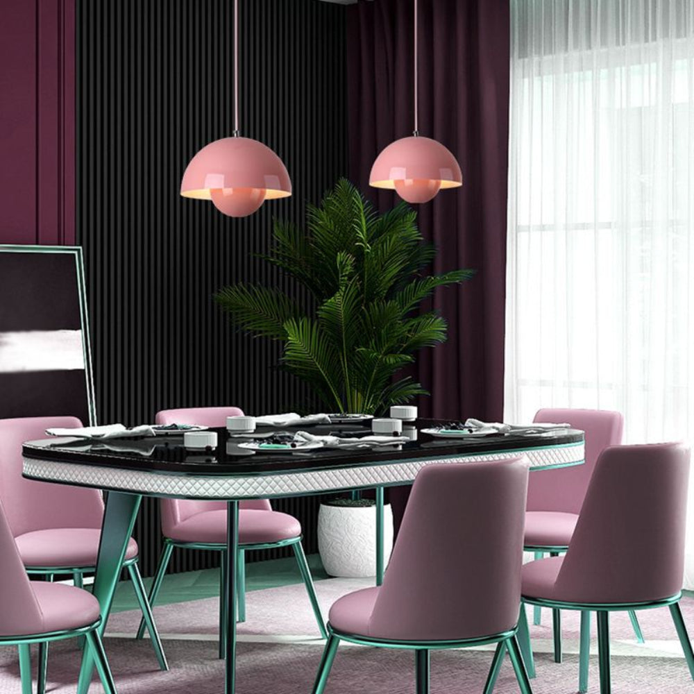 Scandinavian Semi-Circle Pendant Light