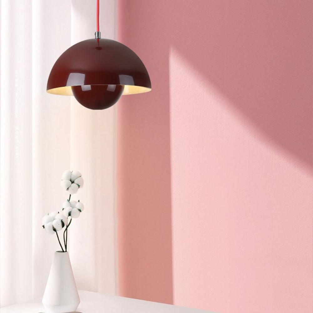 Scandinavian Semi-Circle Pendant Light