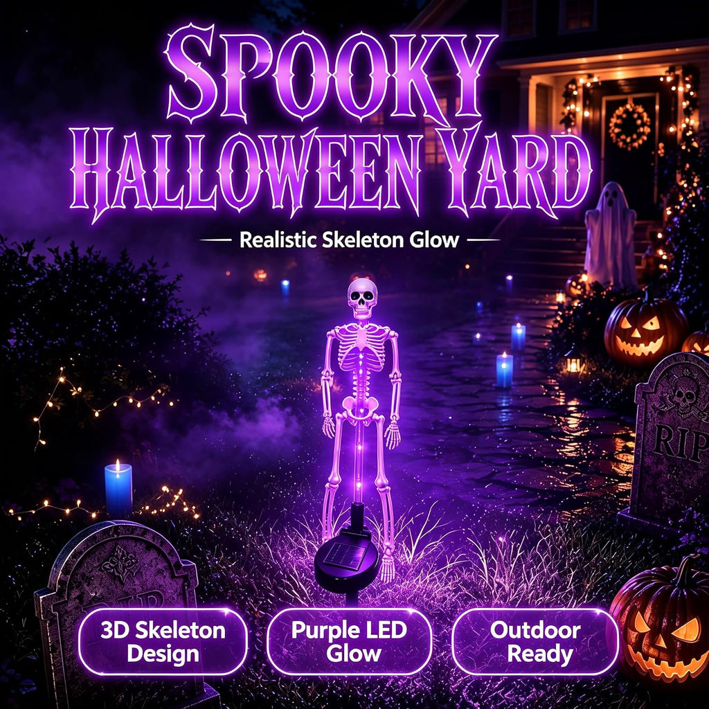 Solar LED Skeleton Stake Lights