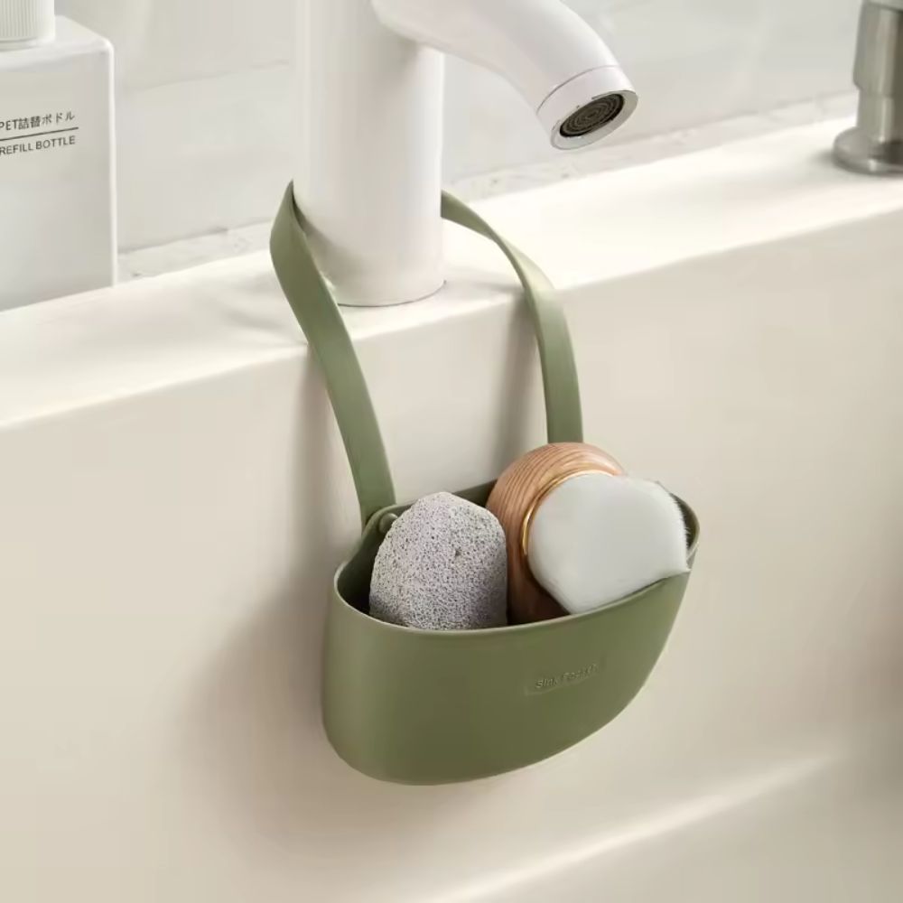 Hanging Silicone Dish Drainer