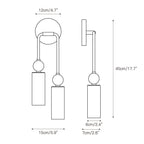 Harlin Sculptural Wall Lamp