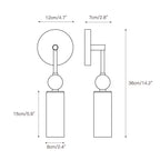 Harlin Sculptural Wall Lamp