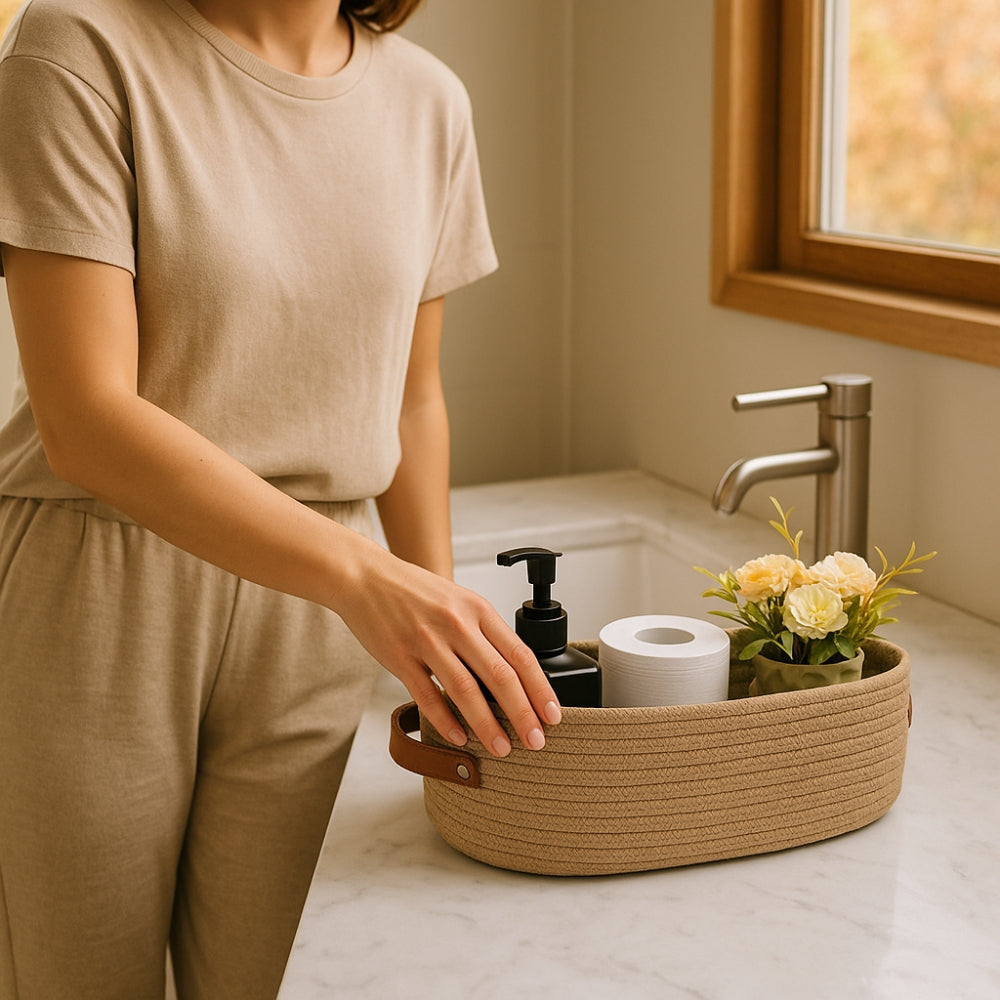 Harper Woven Storage Basket