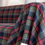 Cottage Plaid Sofa Cover