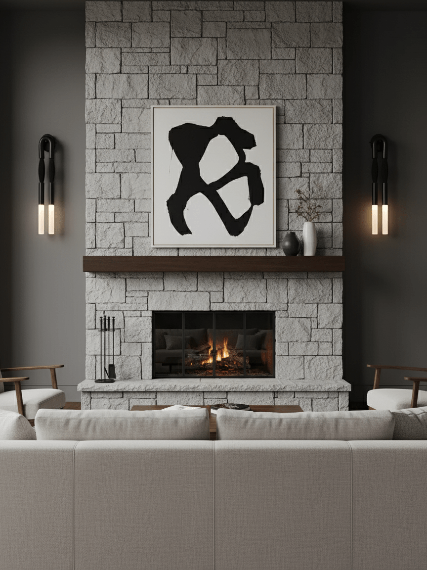 Horsehair Sculptural Wall Light