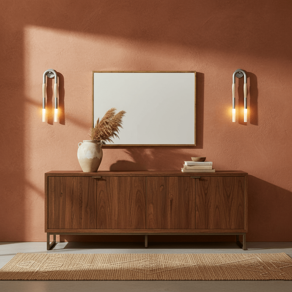 Horsehair Sculptural Wall Light