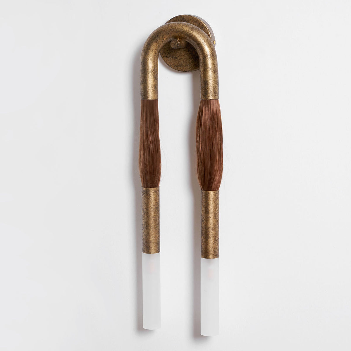 Horsehair Sculptural Wall Light