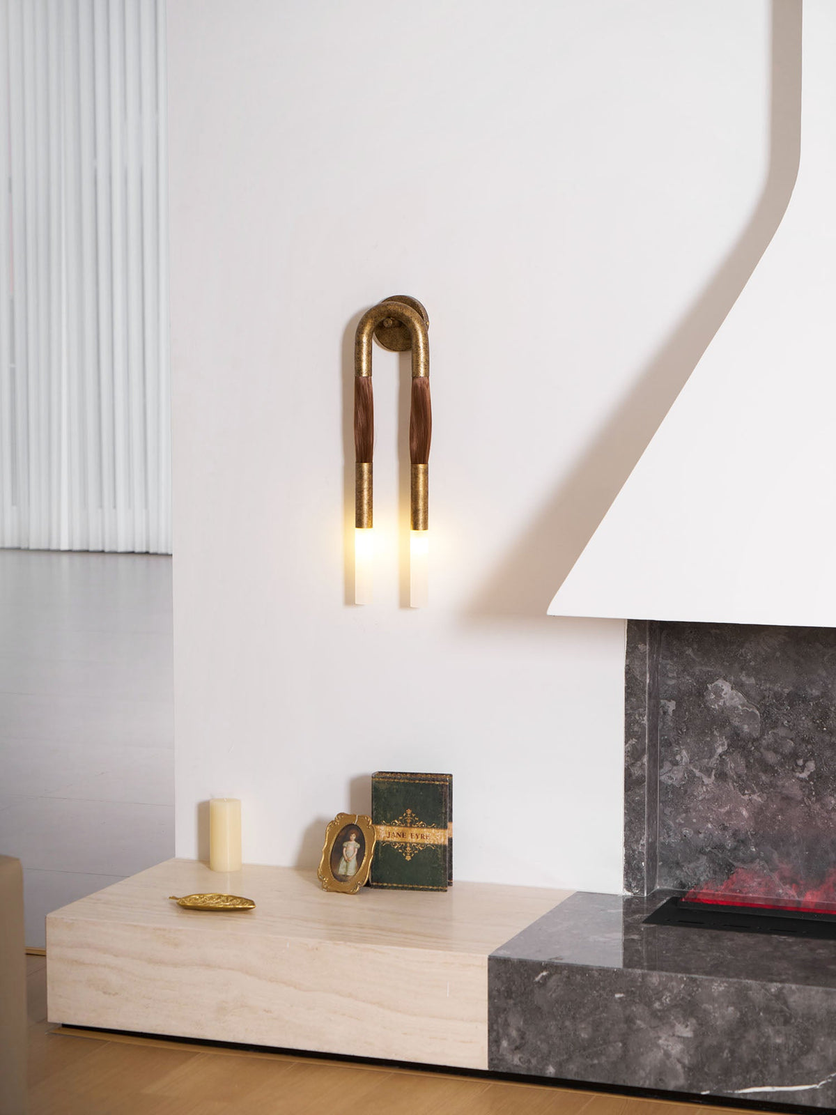Horsehair Sculptural Wall Light