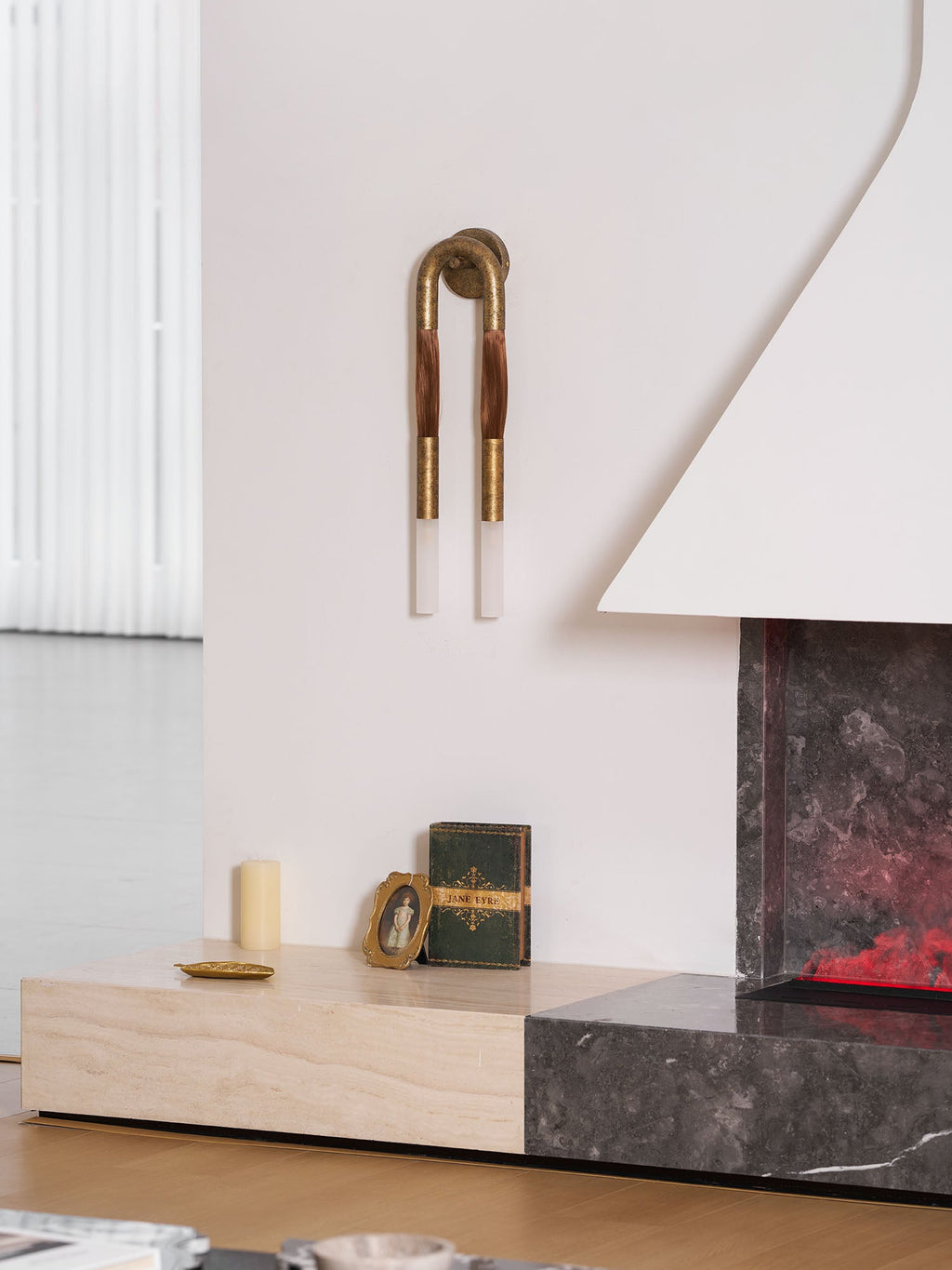 Horsehair Sculptural Wall Light