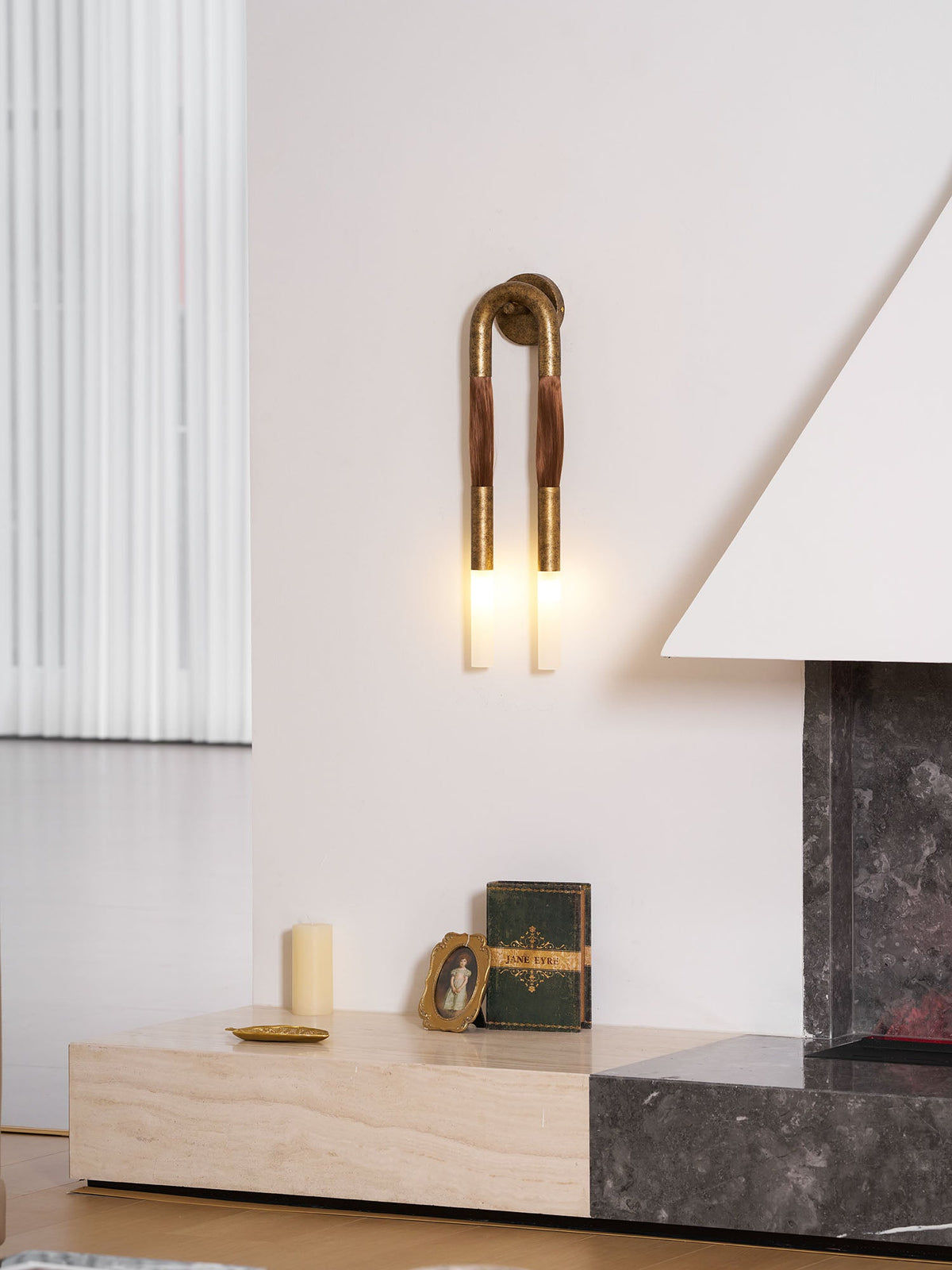 Horsehair Sculptural Wall Light