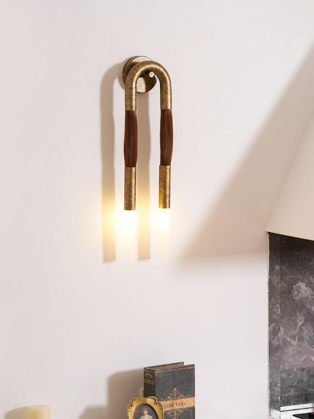 Horsehair Sculptural Wall Light