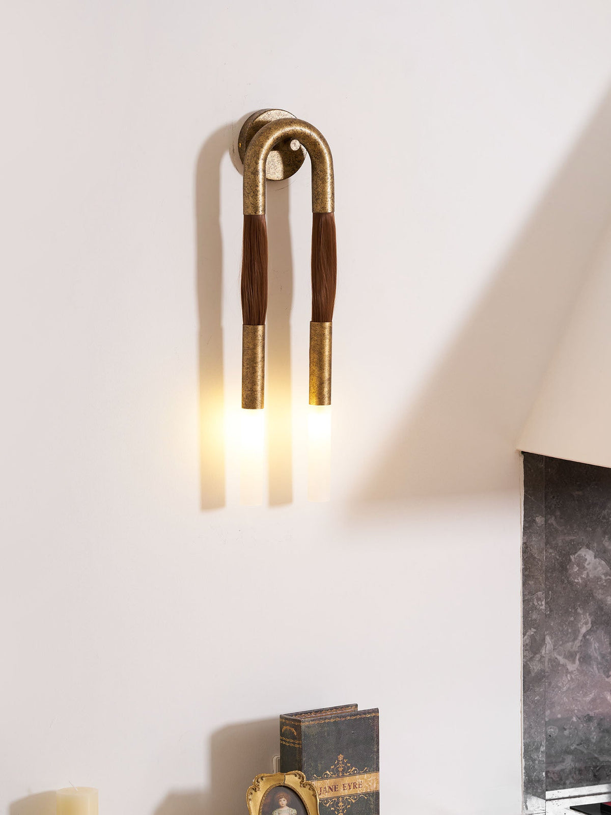 Horsehair Sculptural Wall Light