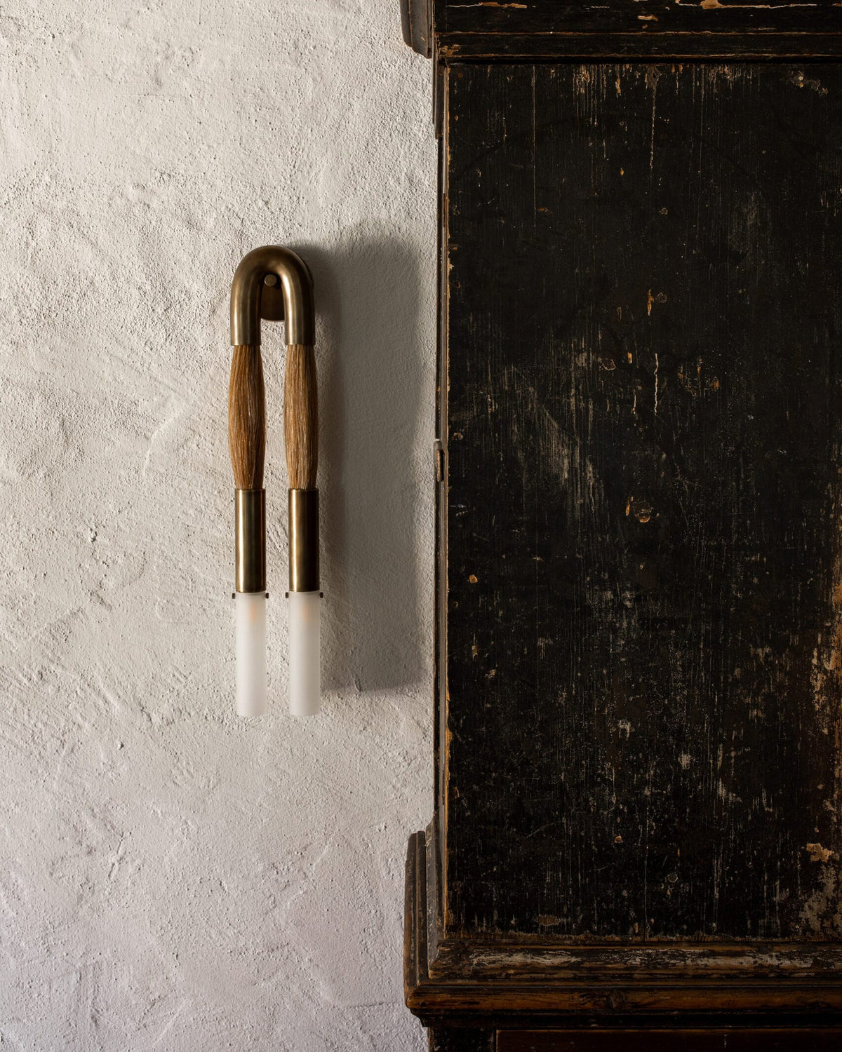 Horsehair Sculptural Wall Light