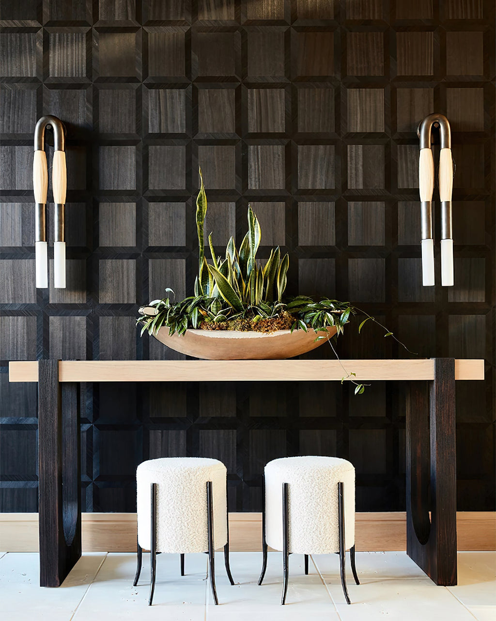 Horsehair Sculptural Wall Light