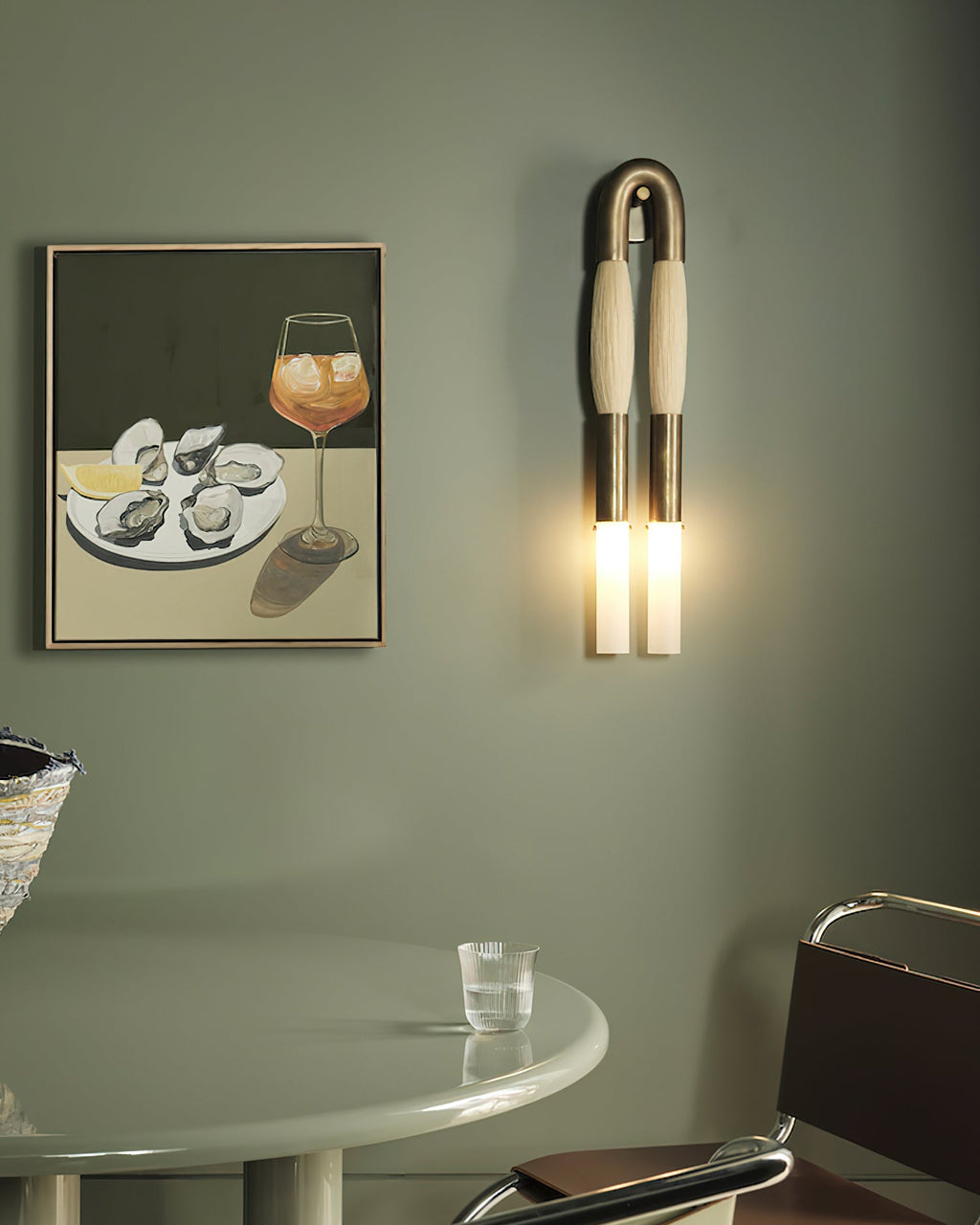 Horsehair Sculptural Wall Light