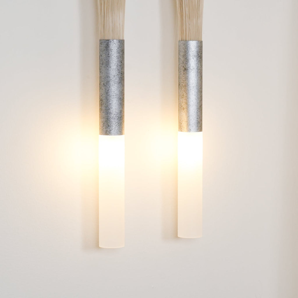 Horsehair Sculptural Wall Light
