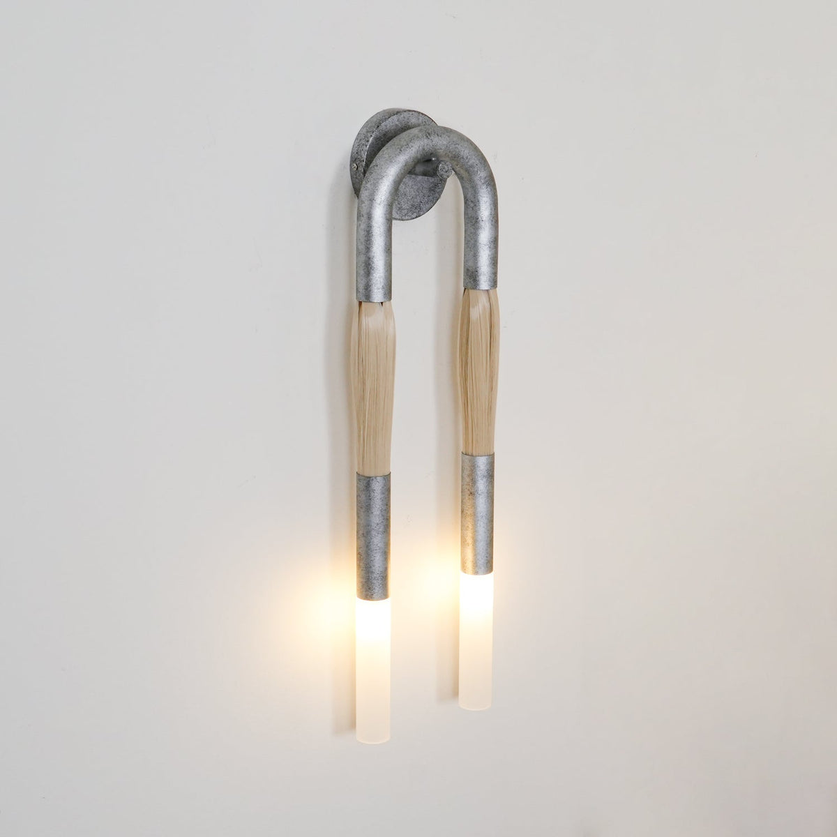 Horsehair Sculptural Wall Light