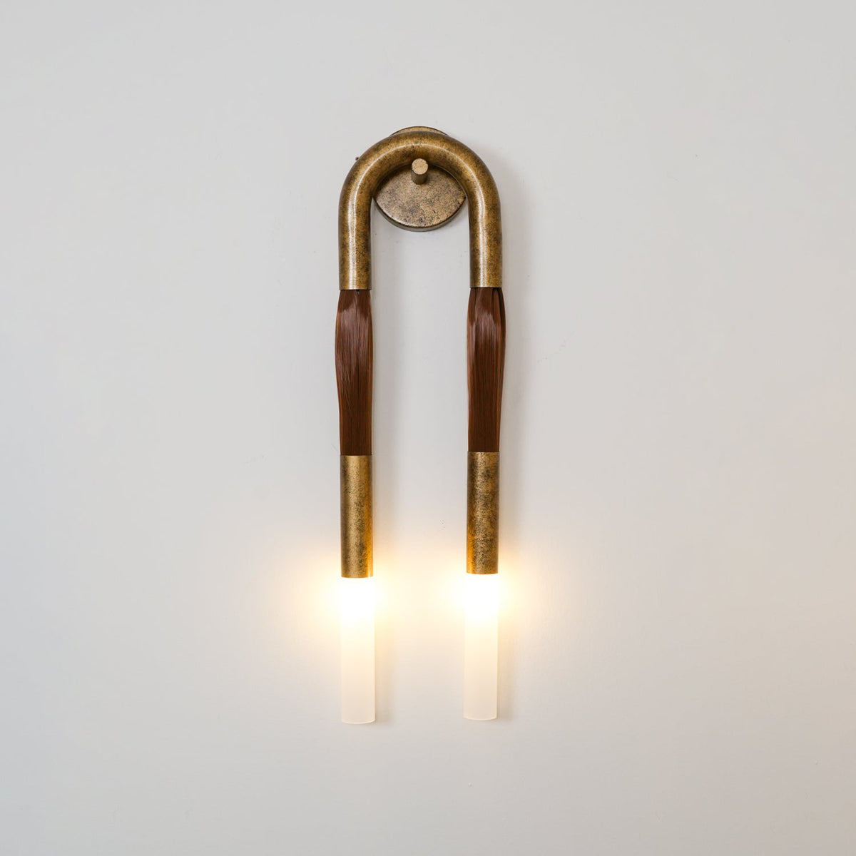 Horsehair Sculptural Wall Light