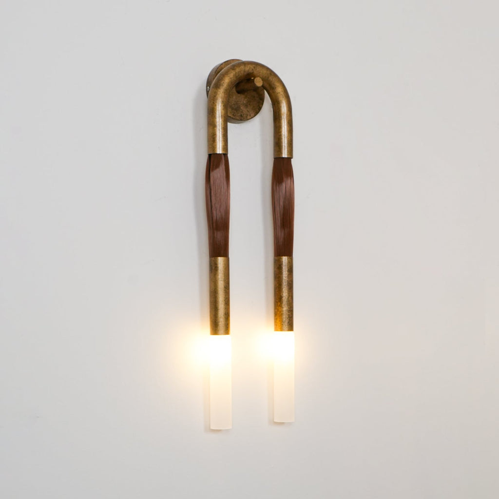 Horsehair Sculptural Wall Light
