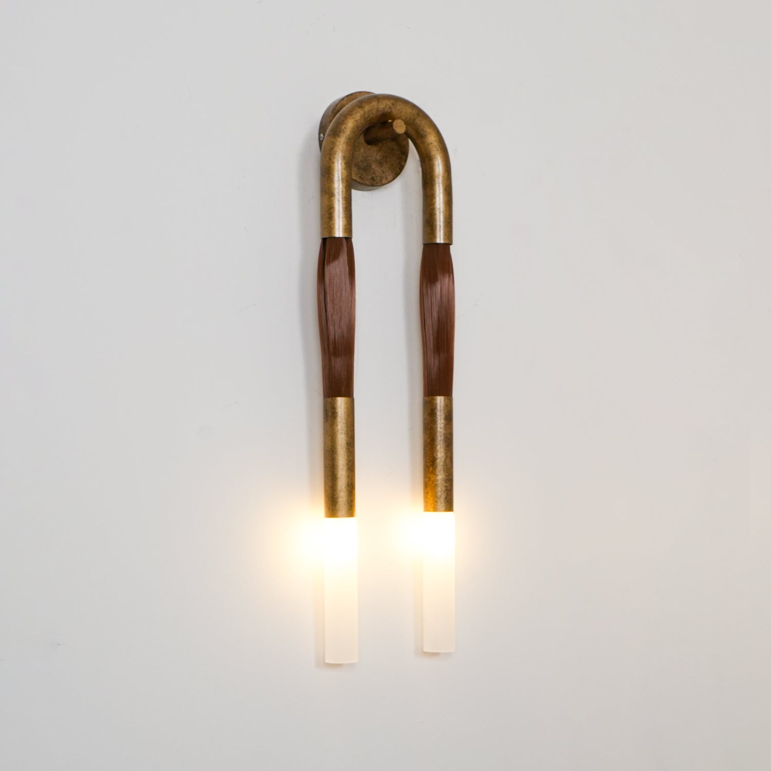 Horsehair Sculptural Wall Light